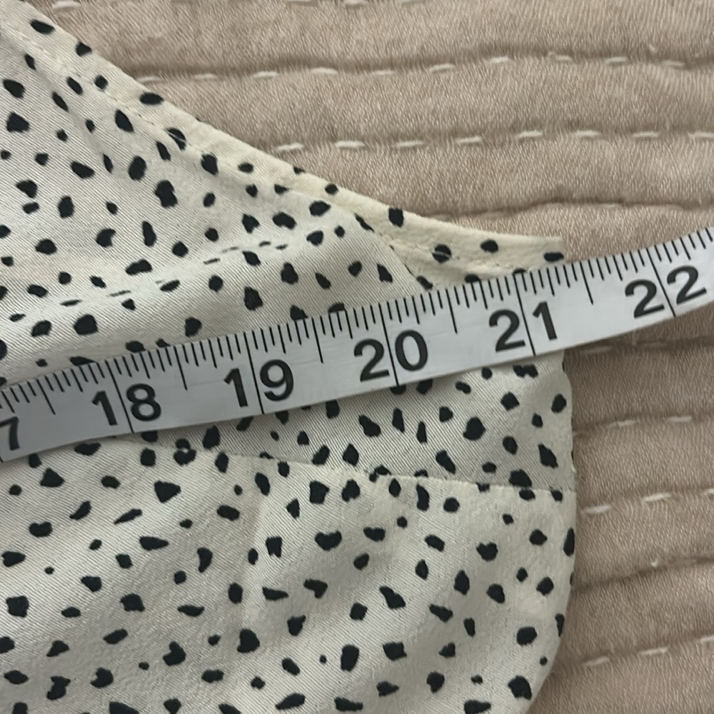 A New Day Cream midi Dress with Black Dots - Picture 7 of 7